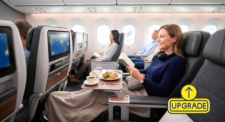 Is it worth upgrading to premium economy on Qantas?